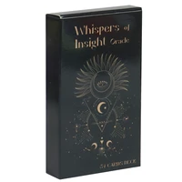 Whispers Of Insight Oracle Cards For Family Party High Quality Fortune Telling Divination Tarot Cards Deck Game 2