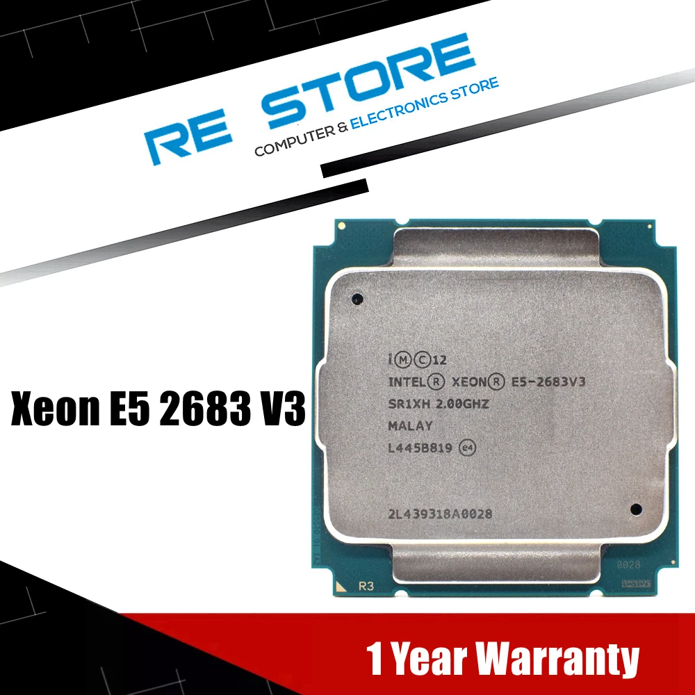 Intel Xeon E5 2683 V3 Sr1xh 2.0ghz 14-cores 35m Lga 2011-3 E5 2683v3 ...
