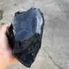 Natural Rough Black Obsidian Irregular Shape Raw Quartz Healing Crystals Stones Mineral Rock Specimen Decoration 4