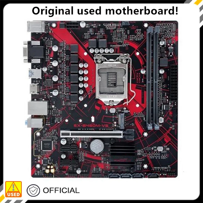 

For EX-B460M-V5 B460M-V5 Original Used Desktop Intel B460 64GB DDR4 Motherboard LGA 1200 i7/i5/i3 USB3.0 SATA3