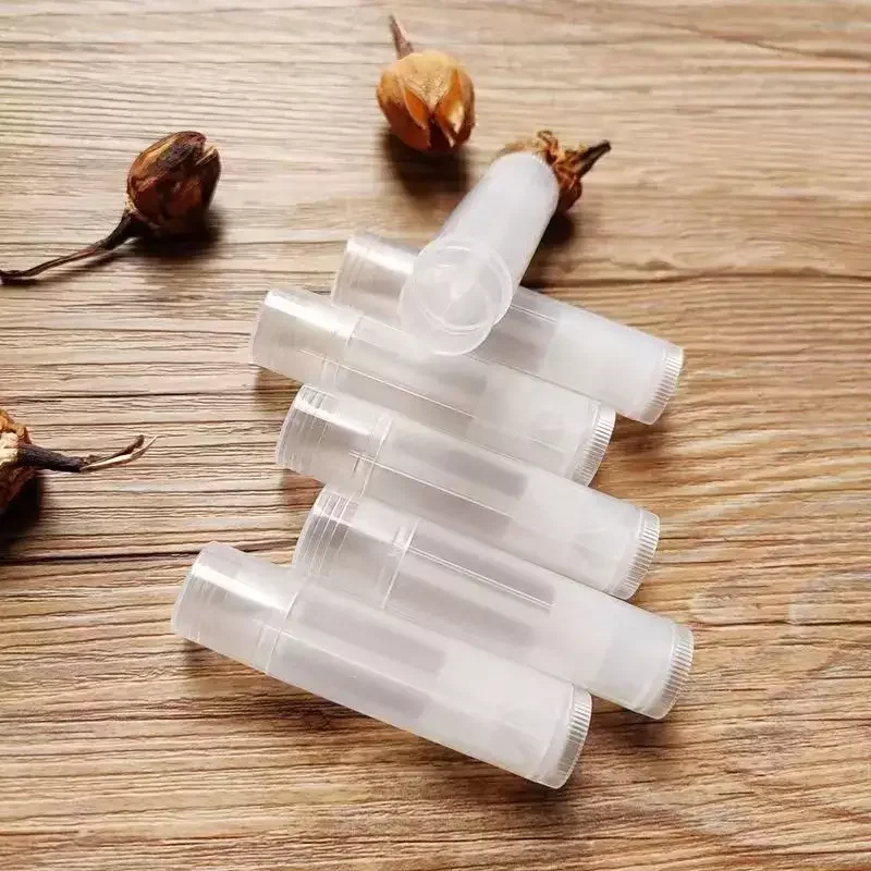 5g Empty Lip Gloss Tubes Lipstick Jars Balm Tube Cap Container Travel Makeup Tool Lip Balm Cosmetic Containers 100Pcs cosmetic bottle makeup empty bottle