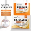 SADOER Kojic Acid Facial Soap Face Wash Foam Facial Cleanser Moisturizing Hydrating Oil Control Body Bathing Handmade Soap 3