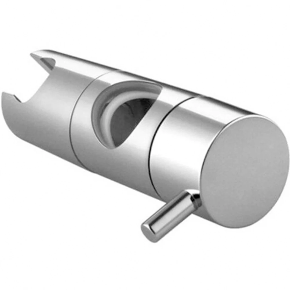 Adjustable 19 /20 /22 /24 /25mm Chrome Shower Head Holder Riser Bathroom Rail Bracket Slider Shower Head Mounting Holder