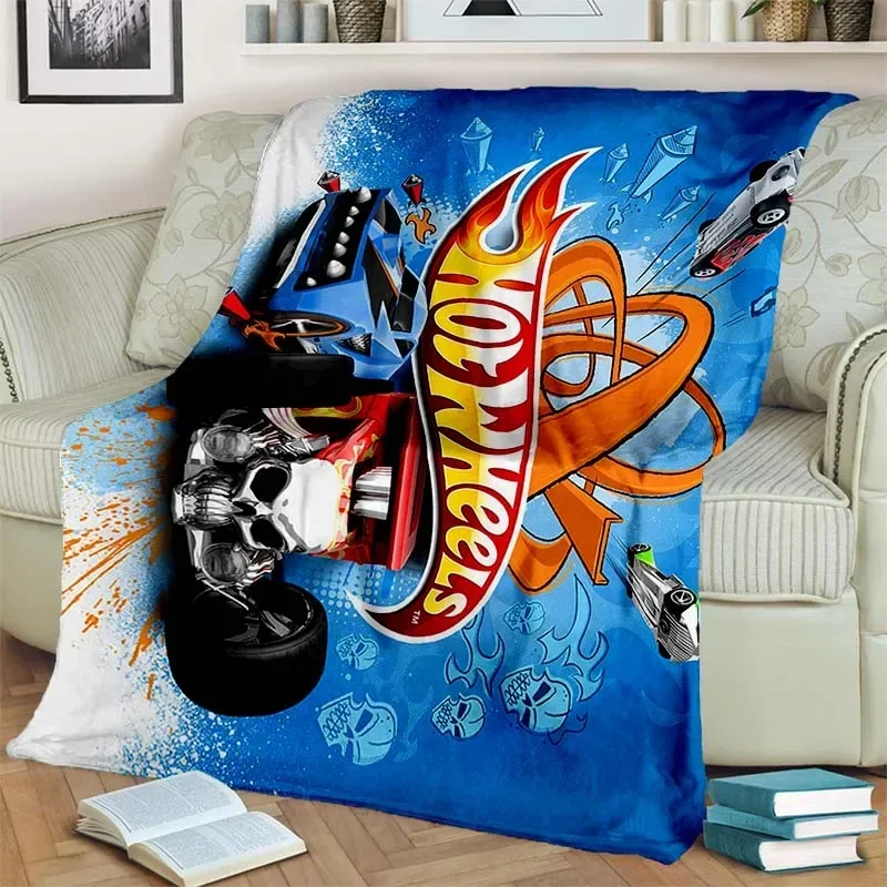 3D Print H-Hot Wheels Lightweight  Flannel Throw Blanket,Multi-purpose Holiday Gift Blanket Warm And Soft Blankets All Seasons 2