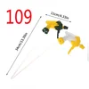 2025 adjustable nozzle 2025 300ml 500ml 16OZ empty white pe Sprayer platic stream bottle with trigger 1