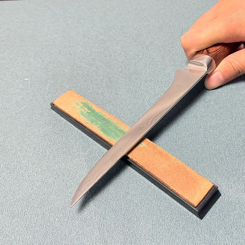 Leather sharpening manual razor polishing plate razor double sided