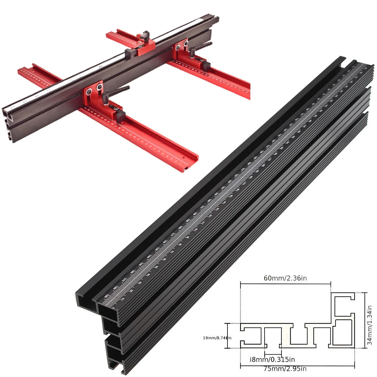 Cannon - Rail de montage en aluminium – Boutique Thomas Marine