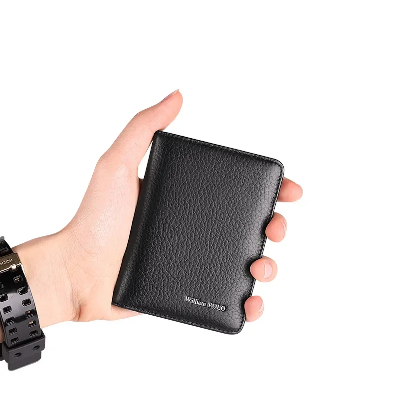 Men Card wallet small purse Mens Business Genuine Leather Luxury Brand Credit Card Holder thin wallets slim design wallet card holder card holder credit card holder card wallet