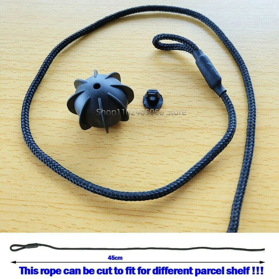 2Pcs/Pair Boot Trunk Parcel Shelf Tray Strap String Clips Hook Tonneau