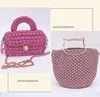 1pc 230g Crocheting light weight Rope cool Hollow yarn to crochet Summer Sun Hat Hand Knitting thick threads bag hat Cushion 5