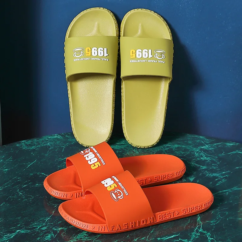 

Сандалии женские летние на толстой подошве, с мультяшным рисунком