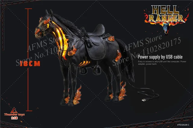 THUNDER TOYS  ゴーストライダー　ガレージキット　フィギュア　完成品 Thunder Toys ゴーストライダー 6インチフィギュア フィギュア