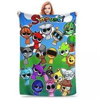 Sprunki Blanket Super Soft Cozy Throw Blankets for Couch 50x60 Inch Multiple Sizes Bedspread 2
