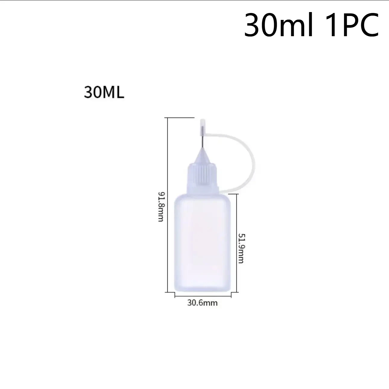 5 Stück 3 Ml Leere Klebeflaschen Mit Nadelspitze – Für Präzises Auftragen Von Kleber, Farbe & Öl (mehrfarbig)