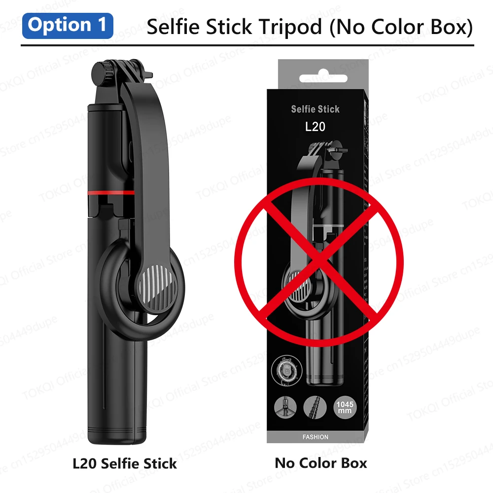 حامل هاتف مغناطيسي ثلاثي القوائم من TOKQI عصا سيلف...