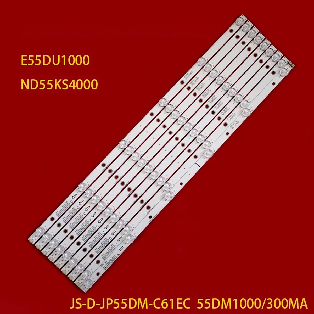 Новинка, 9 шт./комплект, Φ 55DM100 0 TV Светодиодная лента-подсветка 55DM1000/600MA-2BIN JS-D-JP55DM-A62EC 55DM1000/300MA-ABIN/FHD