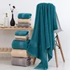 100% cotton towel absorbent adult bath towel pure color soft absorbent and quick-drying super soft towel 3
