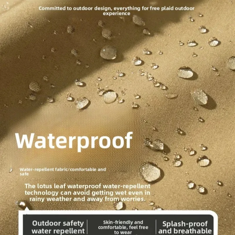 가을, 겨울 남성용 내한성 전술 재킷 내구성 작업복 후드 코트 야외 다용도 포켓 등산 재킷