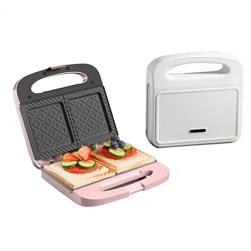 Electric Sandwich Maker Breakfast Baking Machine Egg Omelette Cooker Grill Pan Double-side Bread Pressure Toaster Ligh Food Oven sandwich maker