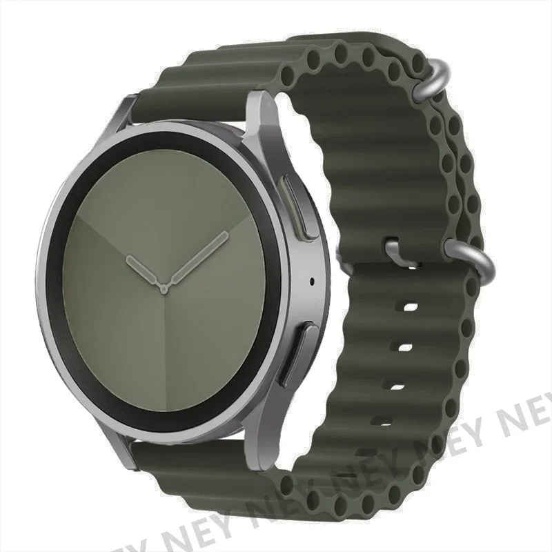 Ocean Silicone Watch Band - Premium 22mm/20mm Bracelet Strap