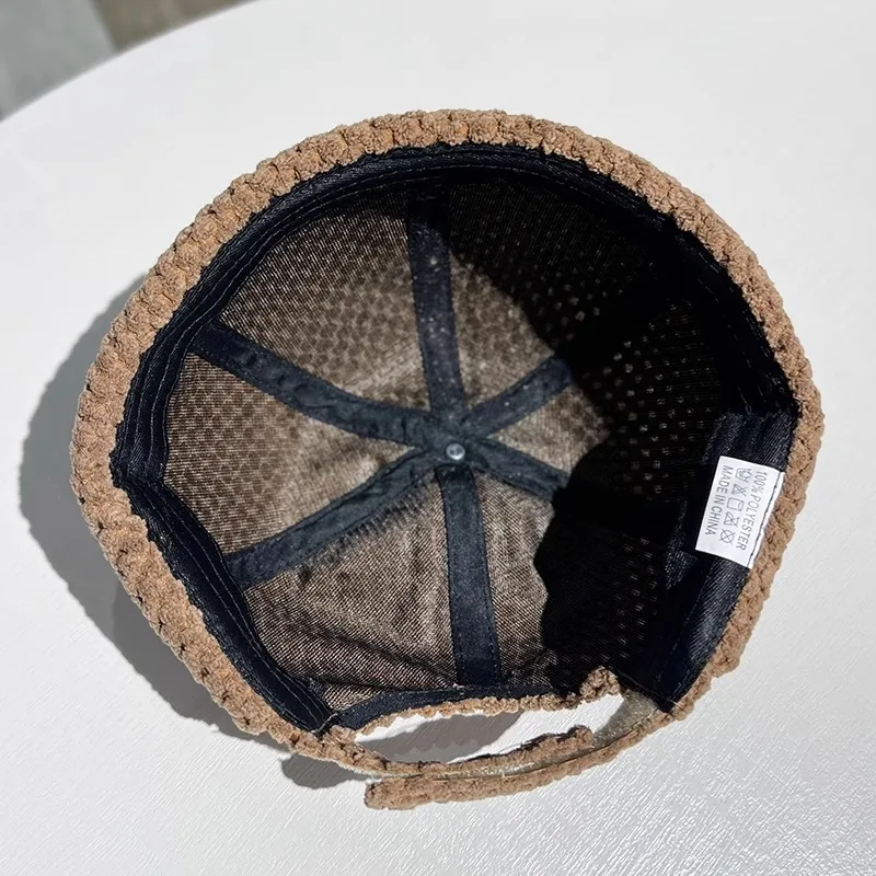 Knitted Beanies Women Men Warm Thick Winter Hat Fashion Docker Sailor Biker Cap Vintage Brimless Hat