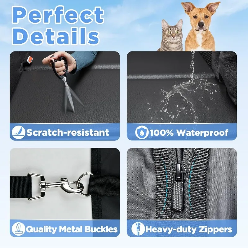 Waterproof Dog Seat Extender Cover 3