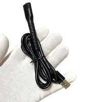 Câble de chargement USB 5V, adaptateur, cordon d'alimentation pour tondeuse à cheveux électrique, accessoires pour tondeuse électrique 8148/8591/8504, 1 pièce 4