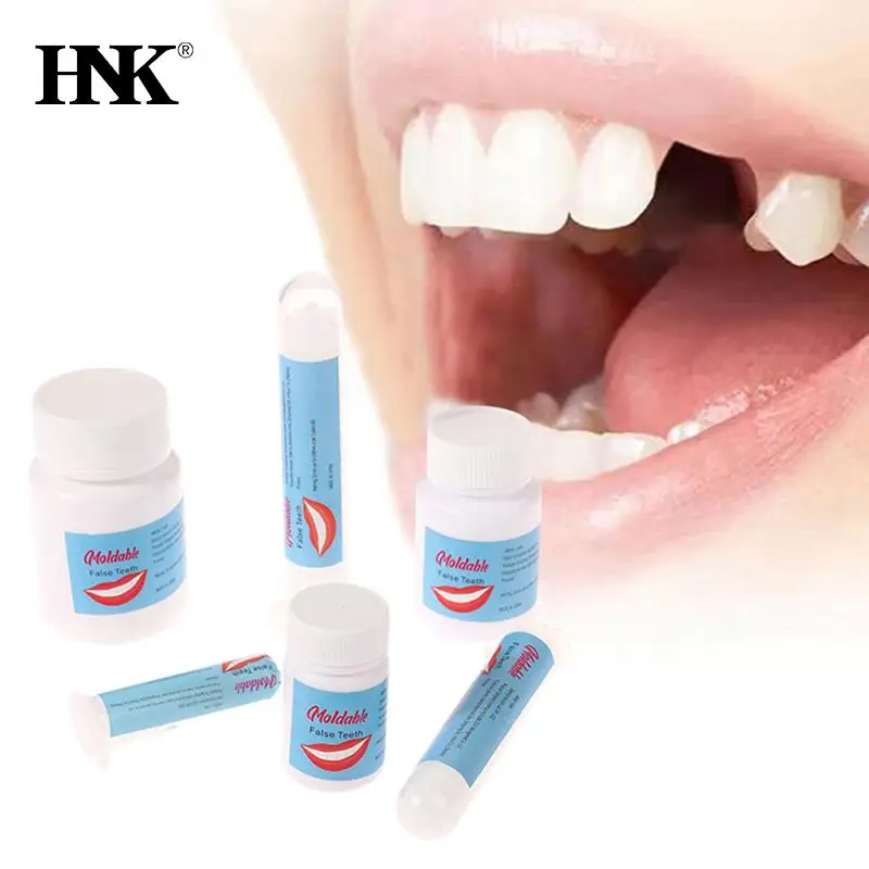 10g-30g temporäres Zahn reparatur set Zähne und Lücken False teeth fester Kleber Prothesen kleber Zahn aufhellung Zahn Beauty Tool