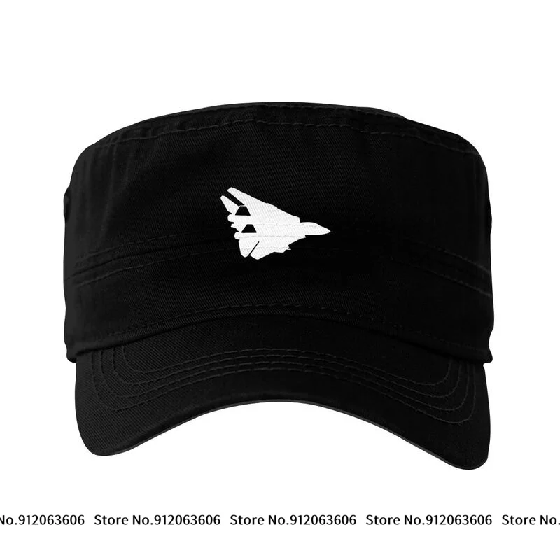 Stuff4 Fighter Jet Plane F 14 Tomcat Military Hats Flat Top Caps Cadet Hat Hat Fashion Best