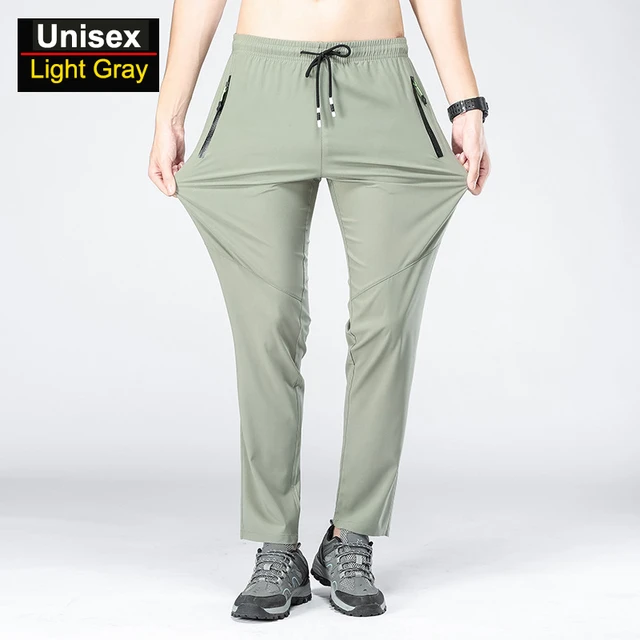 Pantalones deportivos de pesca para hombre y mujer, pantalón de secado  rápido para acampada, senderismo, escalada, talla grande - AliExpress