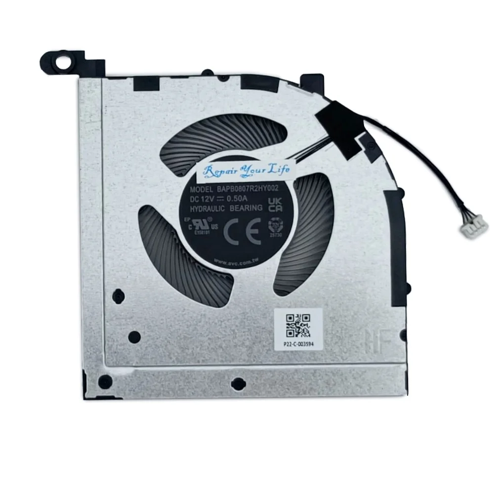 BAPB0807R2HY002 Laptop Cooling Fan for Lenovo Legion Slim 5 16IRH8 16APH8 82YA 82Y9 PC CPU GPU Cooler Radiator BAPA0807R2HY008