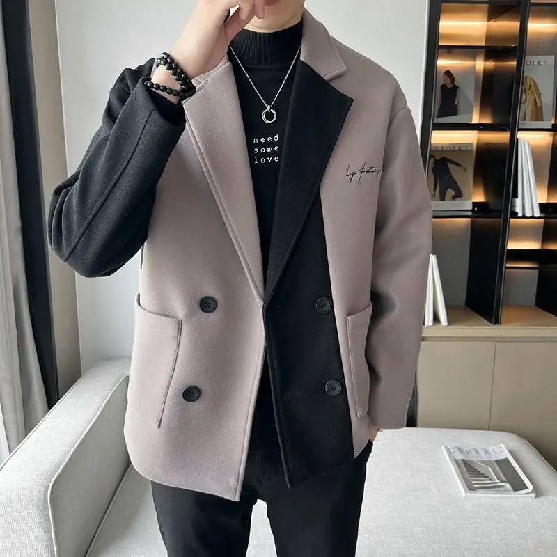 Spring Autumn KPOP Fashion Style Harajuku Slim Fit Tops Loose Casual All Match Windbreak Outerwear Button Long Sleeve Jacket