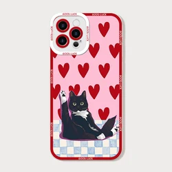 Striped Plaid Animal Print Clear Phone Case - Soft Cover for Redmi Note 8 (CXS - K1190T1)