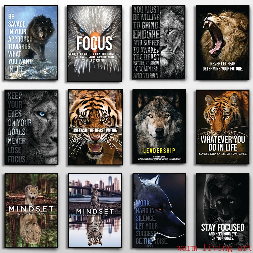 Mindset Everything Wall Art Painting Mindset Everything Mindset