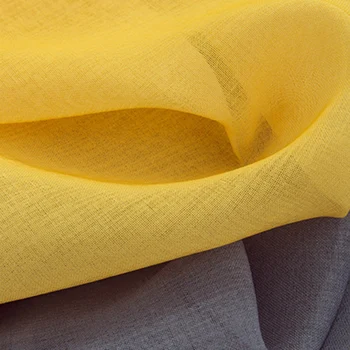 Elegant Window Voile Panel Drape Gradient Solid Color Sheer Window Curtains Treatment for Home Decor Bedroom Living Room Patio 4