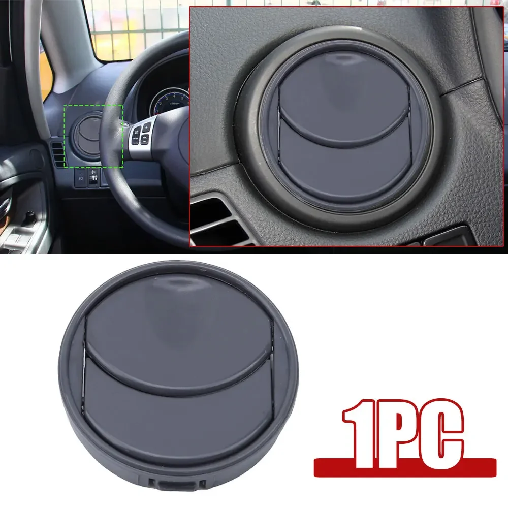 

1Pc Car Interior Air Conditioning Instrument Panel Vents Air Conditioning Air Outlet Rotation Vent Car Electrical Accessories