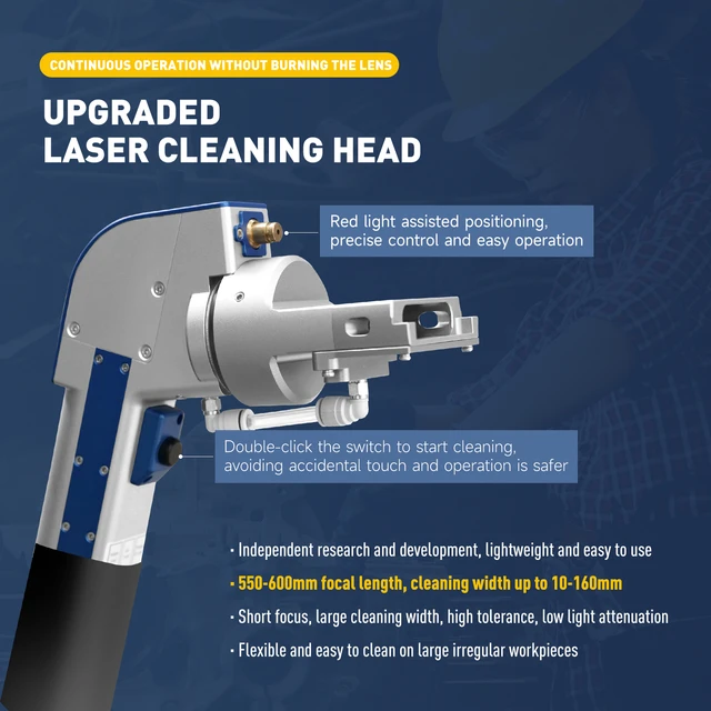 SFX Laser Cleaner 2000w Metal Rust Removal Laser Cleaning Machine