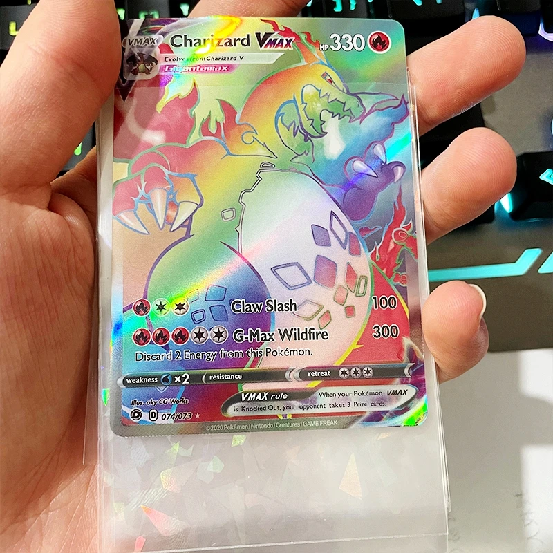 Trading Card Sleeve 50 pcs Soft Transparent 66*91mm Pokemon TCG Game Protector Folder Yugioh Baseball Card Case Holder