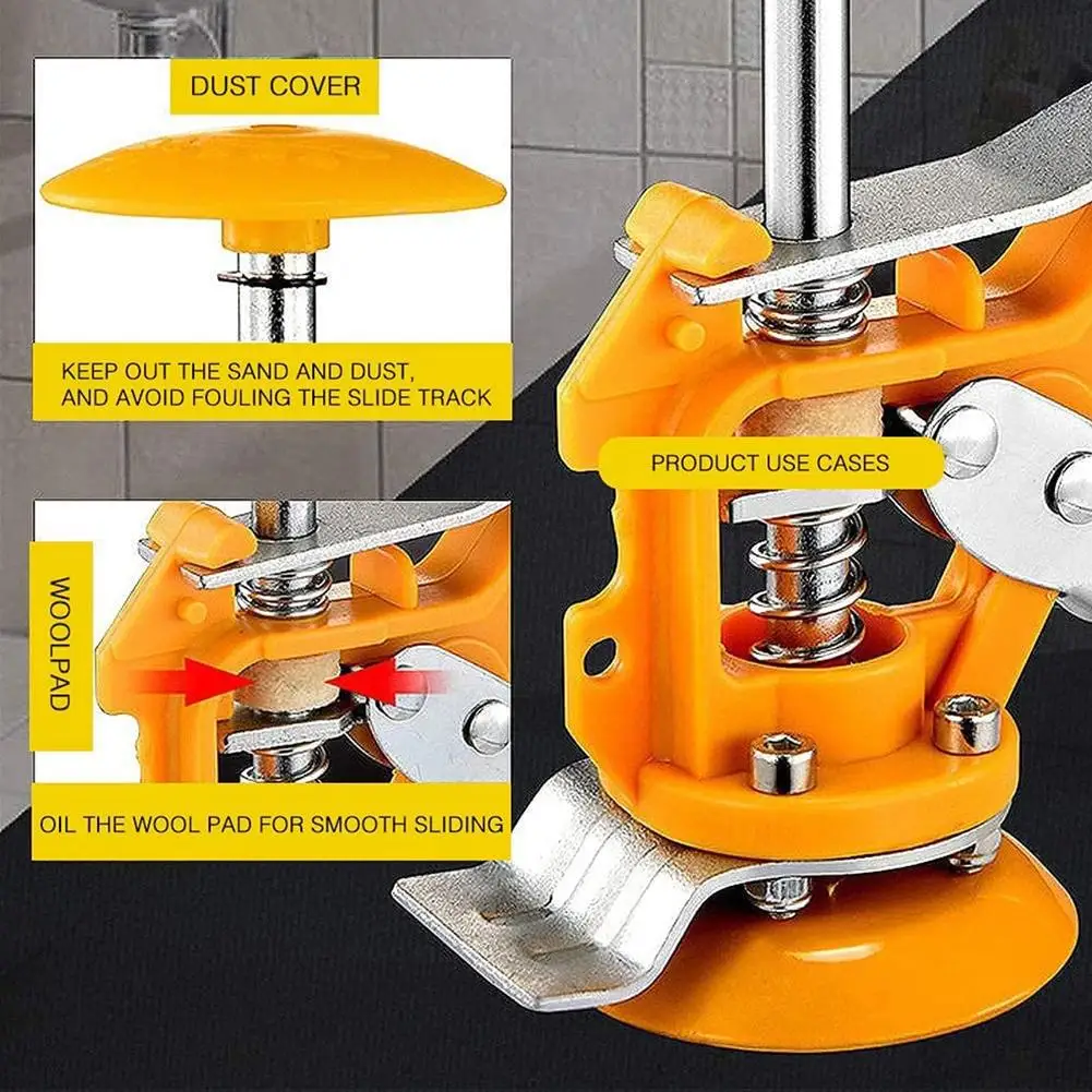 Рисунок 5 - регулировка высоты плитки регулятор