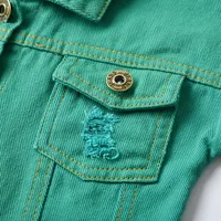 Veste en Denim Décontractée à Manches sulfpour Garçon et Fille, Manteau d'Extérieur Déchiré, Vêtements d'Automne et d'Hiver, de Printemps, pour Enfant de 1 à 7 ans 5
