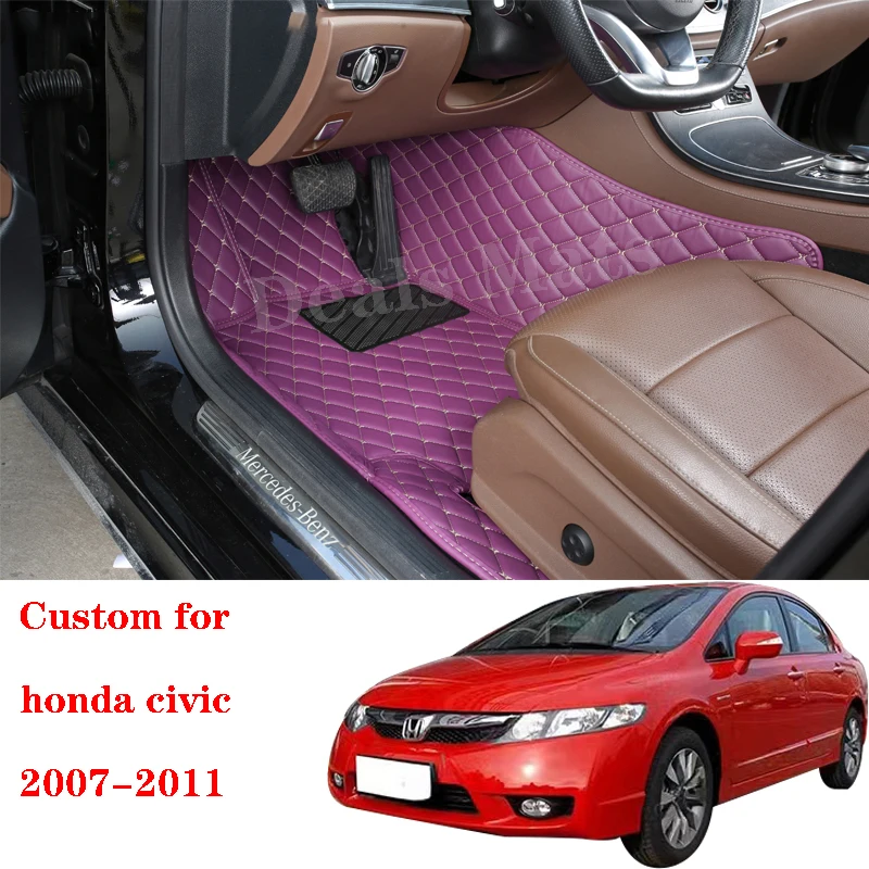 

Автомобильные коврики для Dodge Journey 2009 2011 2013 2015 2018 водонепроницаемые коврики для салона на заказ автомобильные накладки на ножки аксессуары