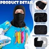 Winter Fleece Kids Balaclava Hat Outdoor Warm Full Face Mask Cover Cycling Ski Beanies Cold-Proof Ear Protection Caps 2