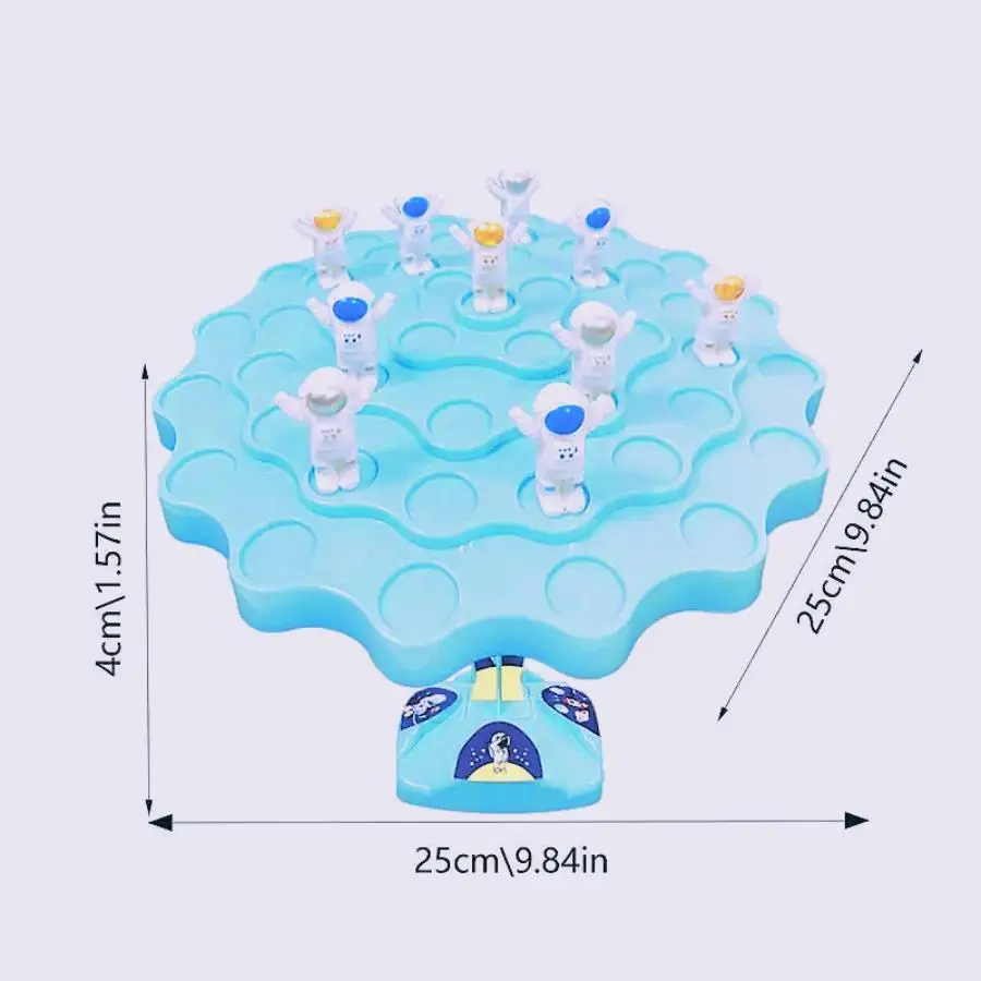 Spacemans Balance-Brettspiel - Lernspiel Für Kinder