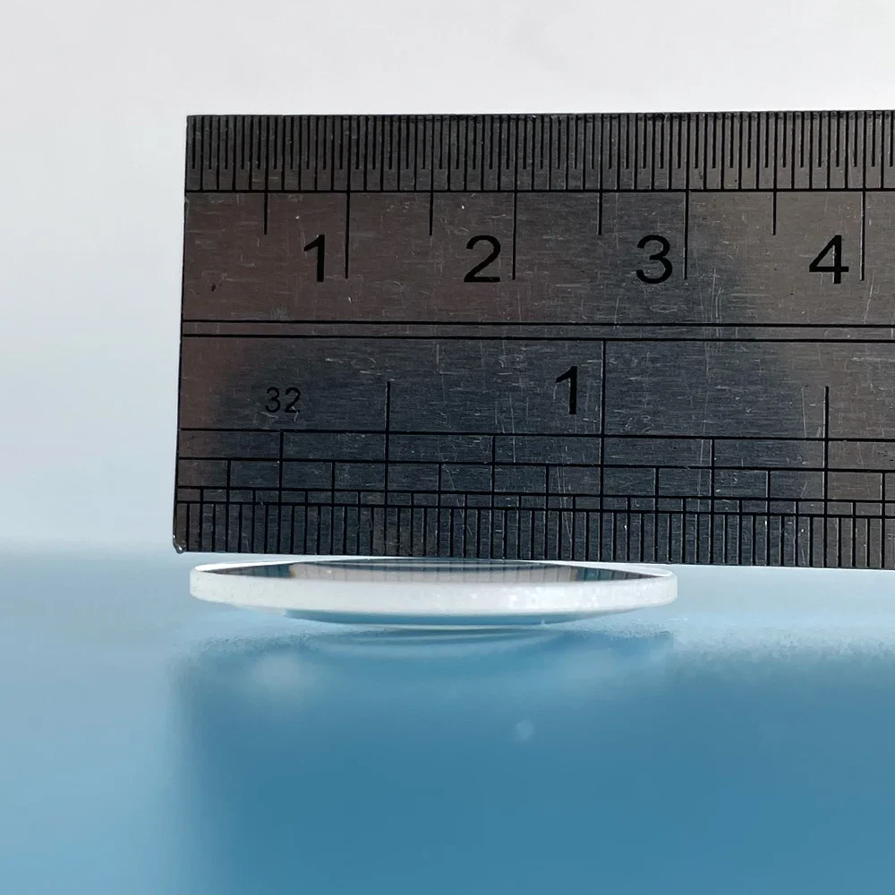 물리 실험 무대 램프용 원형 이중 볼록 돋보기, 광학 유리, 양면 볼록 렌즈, 20mm, 28mm, 30mm, 42mm, 44mm, 45mm, 50 K9