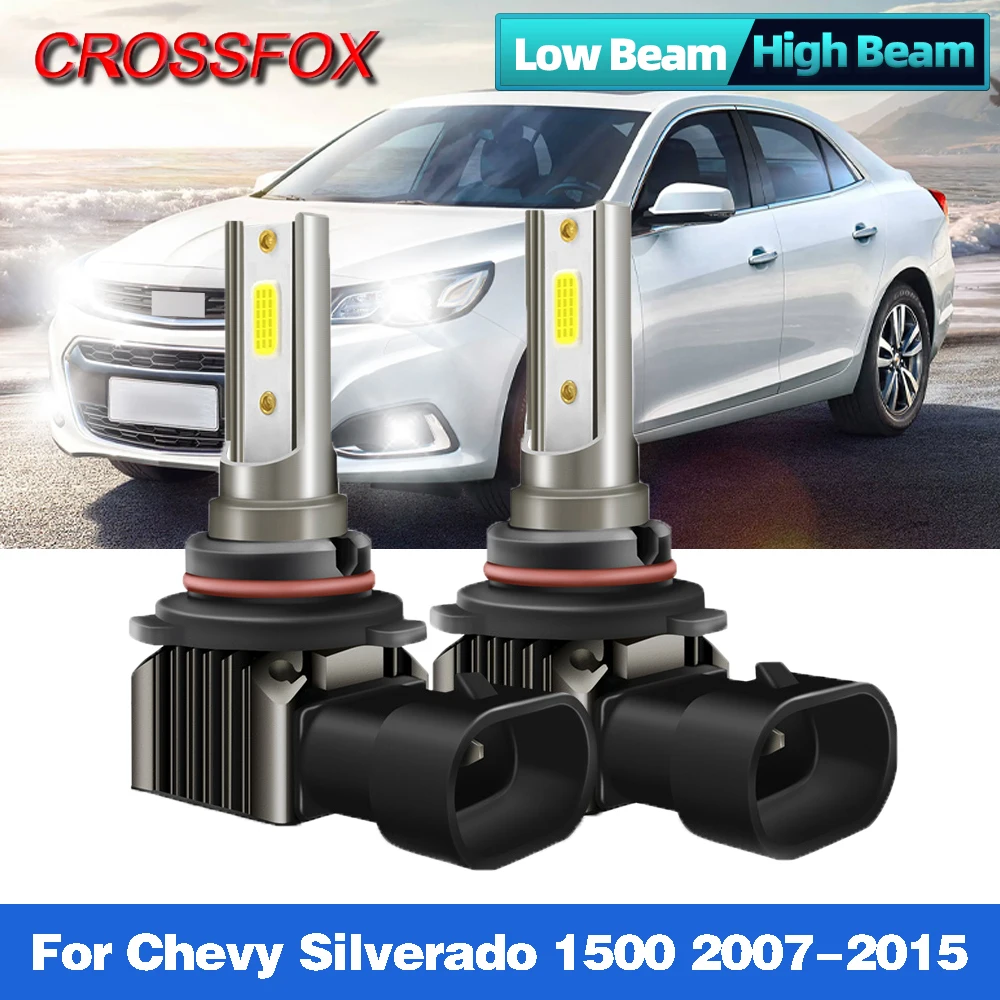 

90W 12000LM Canbus LED Car Headlight H11 9005 HB3 LED Bulb Auto Lamp Auto Headlamp 12V For Chevy Silverado 1500 2007-2015
