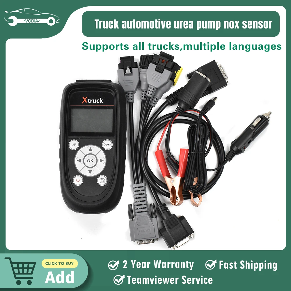 

Xtruck Y005 Automotive Urea Pump Nox Sensor Urea Pump Nitrogen Oxide Sensors Tester Parts Diagnostic Tool