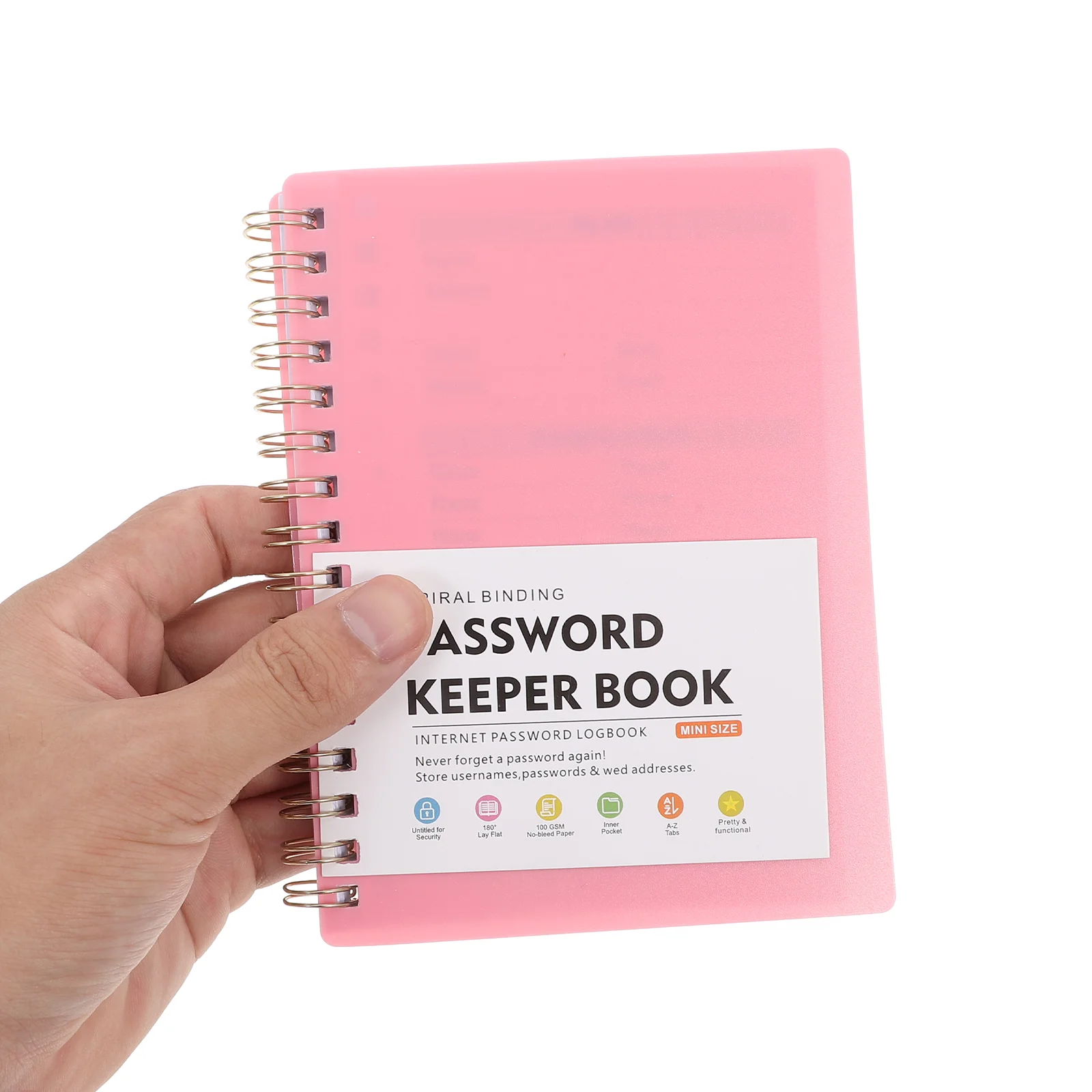 Label Password Book Things to Do Notepad Pp Address Notebook with Alphabetical Tabs