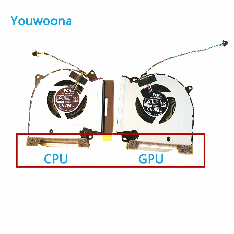 New Original Laptop CPU GPU Cooling Fan FOR ASUS ROG Strix G513R G713R 2022 6/6 Plus