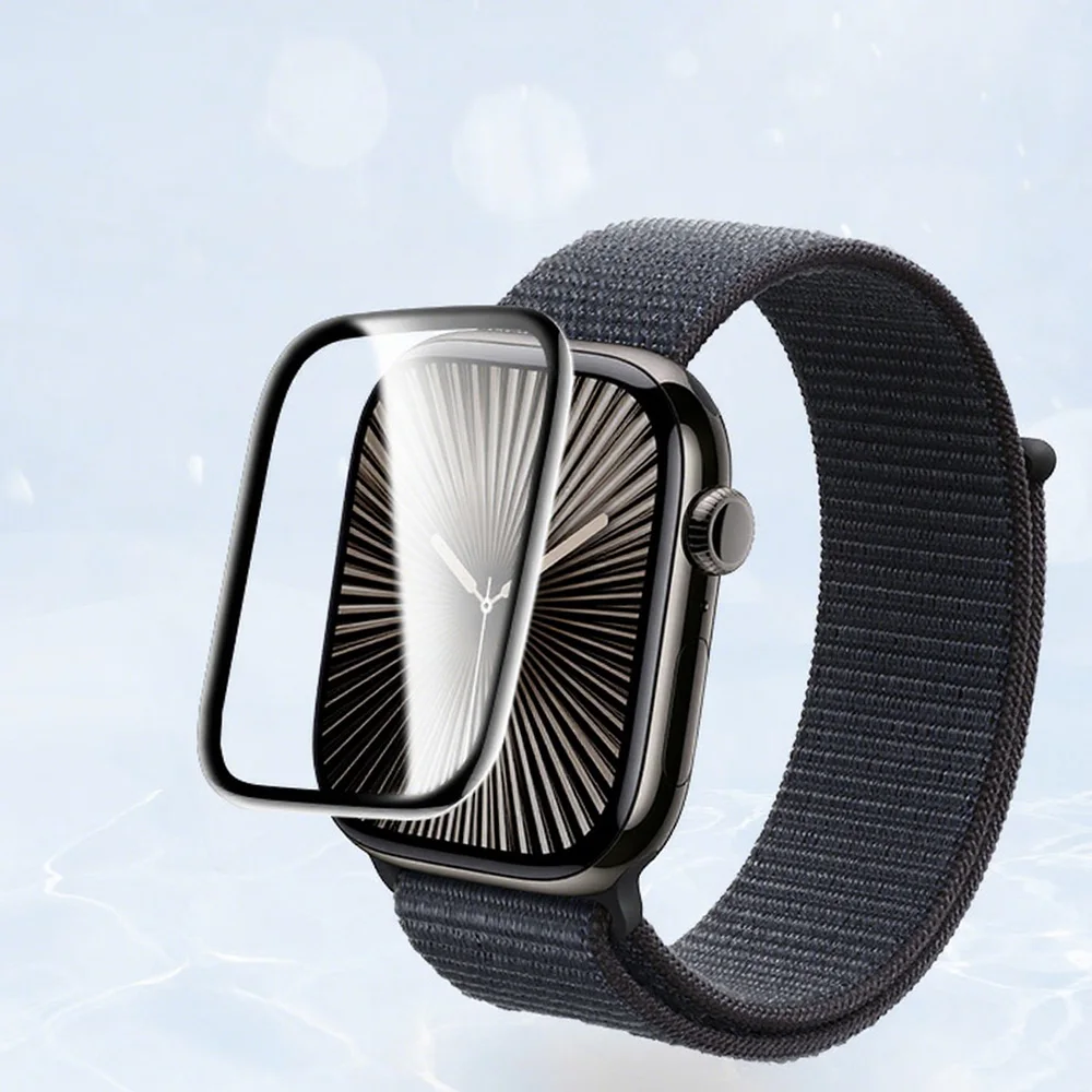 Premium 3D Film Screen Protector for Apple Watch Accessories (Non-Tempered)