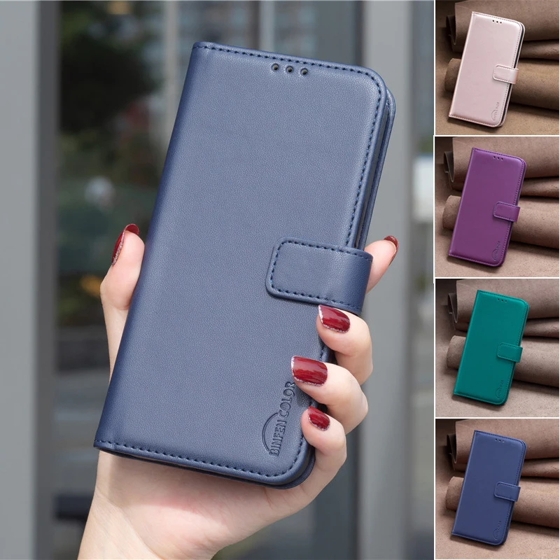 Magnetic Leather Wallet Flip Cover Case
